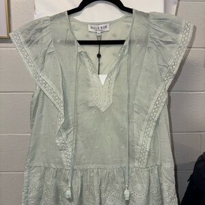 Hale Bob Women's Green Top